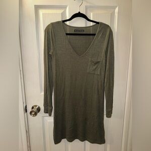 Abercrombie & Fitch Olive Knit Top